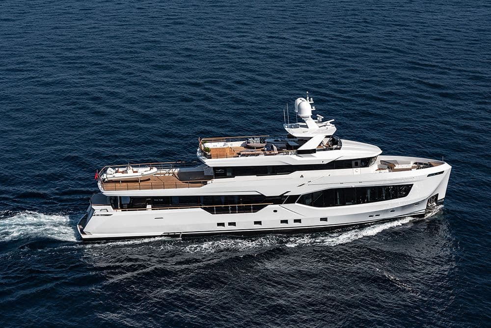 New construction at a European shipyard